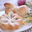 桜餅で作る*お花パン