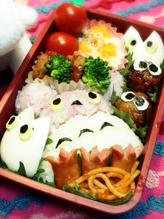 トトロキャラ弁-レシピのメイン写真