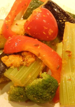 夏野菜のスパイシーラタトゥイユ-レシピのメイン写真