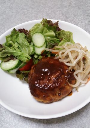 凍り豆腐のボリューム満点ハンバーグ-レシピのメイン写真