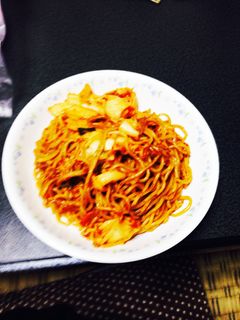 キムチ焼きそば-レシピのメイン写真