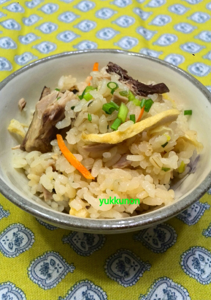 鰹のなまり節の炊き込みご飯-レシピのメイン写真