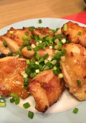 鶏もも肉のニンニク醤油漬け グリル焼き-レシピのメイン写真