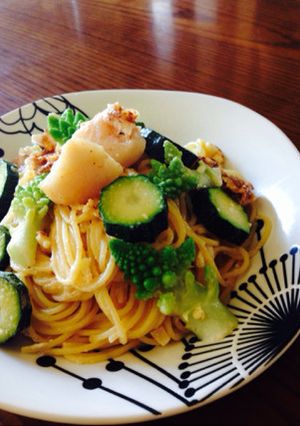 ロマネスコのクリームパスタ-レシピのメイン写真