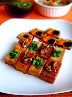 旨~!厚揚げの塩辛バター焼き☆-レシピのメイン写真
