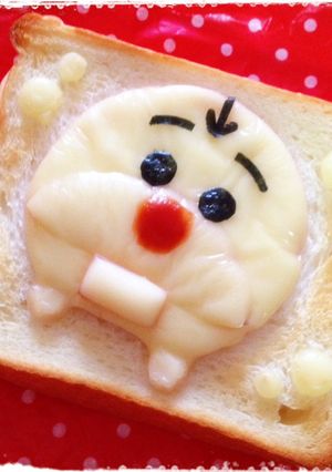 *オラフ(ツムツムver.)トースト*-レシピのメイン写真