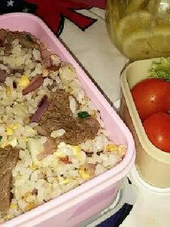 塩レモンでチャーハン弁当-レシピのメイン写真