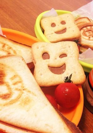 ホットサンドでモーニング♪-レシピのメイン写真
