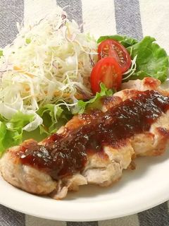 簡単しっかりオニオンソース*ポークソテー-レシピのメイン写真