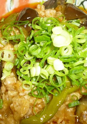 味噌で簡単！ししとう入り麻婆ナス-レシピのメイン写真