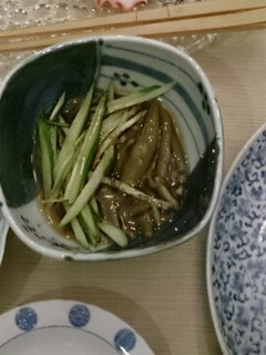 簡単キュウリとじゅんさいの酢の物-レシピのメイン写真