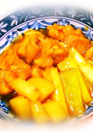 とろ~り 鶏肉の治部煮(^^)/-レシピのメイン写真