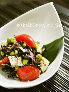 ひじきと豆腐の彩りサラダ-レシピのメイン写真
