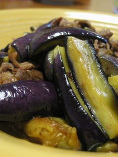 なすと牛肉のオイスターソース炒め-レシピのメイン写真