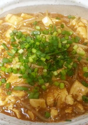 麻婆もやし豆腐-レシピのメイン写真