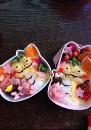 妖怪ウォッチ ツチノコ キャラ弁-レシピのメイン写真