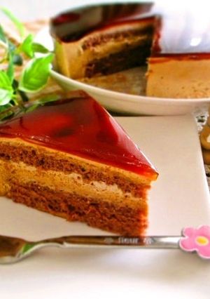 大人デザート＊ほろ苦コーヒームースケーキ-レシピのメイン写真