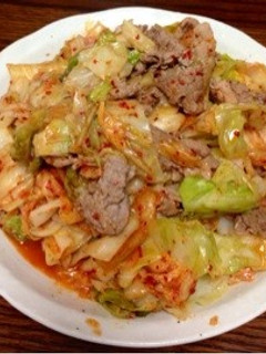 豚×キャベツに飽きたら☆牛キャベキムチ!-レシピのメイン写真