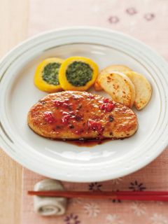 業務用介護食 あじの梅照り焼き-レシピのメイン写真