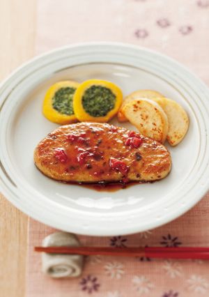 業務用介護食　あじの梅照り焼き-レシピのメイン写真