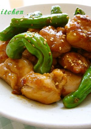 鶏肉とししとうのコチュジャン炒め♬-レシピのメイン写真