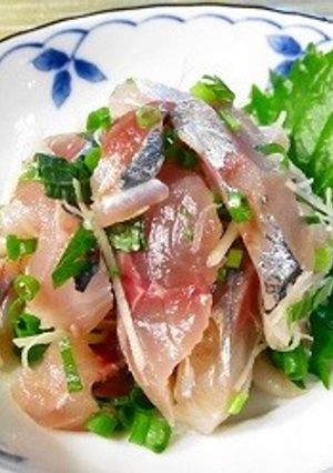 鯵のちょこッとたたき-レシピのメイン写真