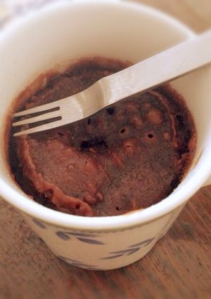 簡単！レンジでしっとりマグカップケーキ-レシピのメイン写真