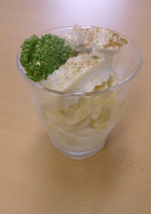 コーンとココナッツのデザートアイス-レシピのメイン写真