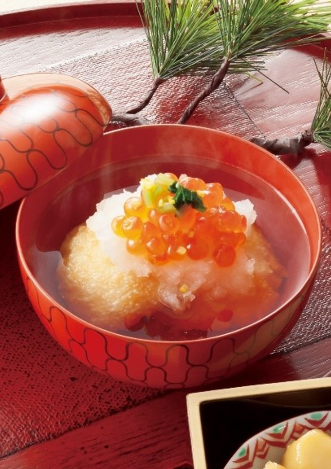 行事食　揚げ出しみぞれ雑煮-レシピのメイン写真