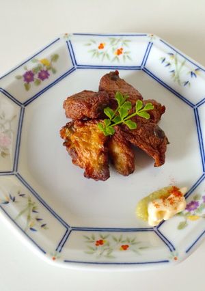 枝豆の揚げ物の燻製-レシピのメイン写真