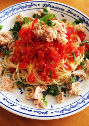 トマトパスタ-レシピのメイン写真