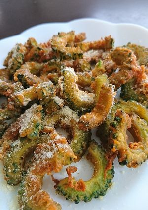ゴーヤの唐揚げ♪-レシピのメイン写真