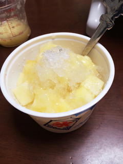 白桃のかき氷-レシピのメイン写真