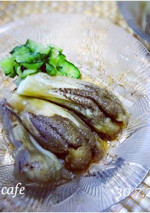焼きなすの三杯酢漬け-レシピのメイン写真