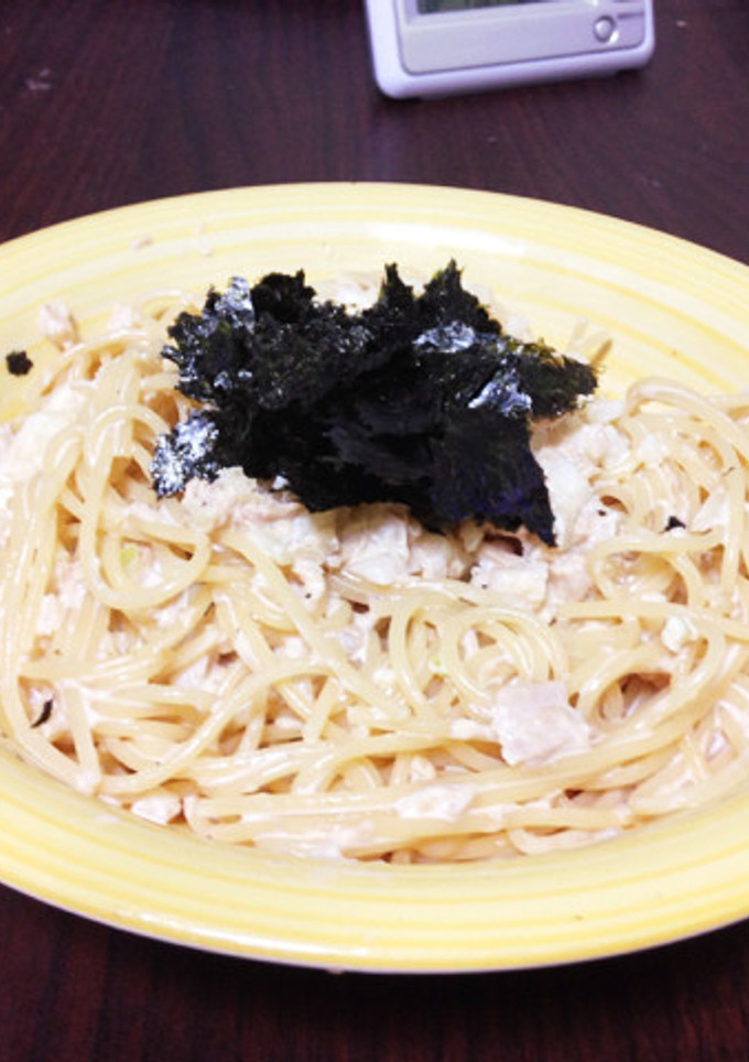 簡単☆ツナと玉ねぎのマヨパスタ☆-レシピのメイン写真