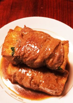 簡単 美味しい♡厚揚げの節約しそ肉巻き-レシピのメイン写真
