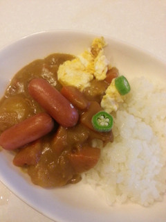 ウイニーで子供大好き2日目カレー-レシピのメイン写真