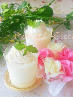 材料3つ♡美味しい練乳のブラマンジェ-レシピのメイン写真