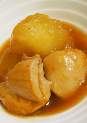 トロトロ冬瓜と鶏肉のしっかり味の煮物-レシピのメイン写真