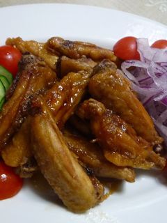 鶏手羽先の甘辛味-レシピのメイン写真