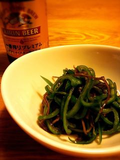 ピーマンとむしこんぶの和え物-レシピのメイン写真