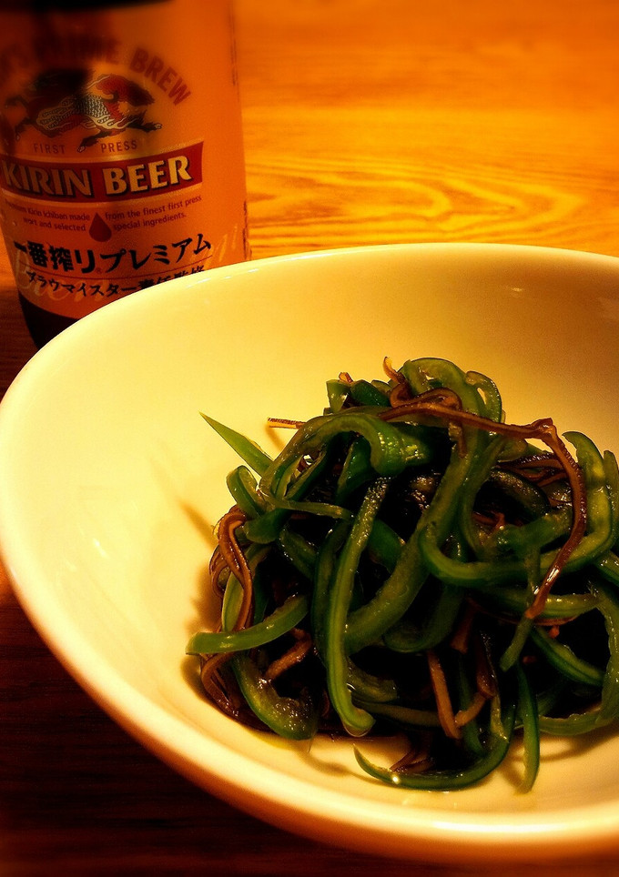 ピーマンとむしこんぶの和え物-レシピのメイン写真