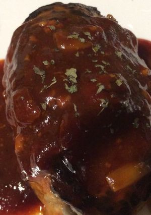 ハンバーグ-レシピのメイン写真