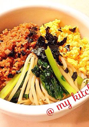 簡単♪美味しい♪三色そぼろ丼-レシピのメイン写真