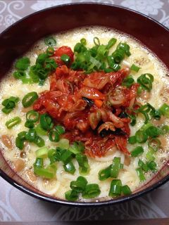ふわとろ☆キムチ納豆そうめん-レシピのメイン写真