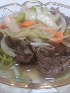 牛肉のマリネ-レシピのメイン写真
