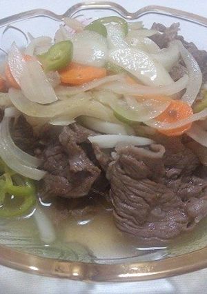牛肉のマリネ-レシピのメイン写真