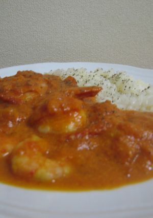 ***えびとココナッツのカレー***-レシピのメイン写真