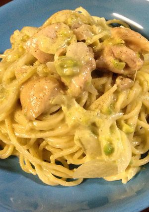 アボカドのクリームパスタ-レシピのメイン写真