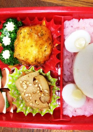 キャラ弁☆しろくまちゃん-レシピのメイン写真